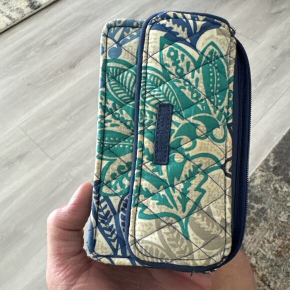 Vera Bradley -All in One Wristlet Wallet-Santiago-Retired- With Straps - Picture 1 of 10